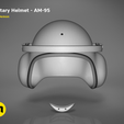 AM95-HELMET-WIREFRAME.1.png Military helmet AM-95 and SPH-4