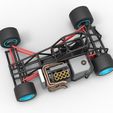 4.jpg Diecast Supermodified front engine race car Base Version 2 Scale 1:25