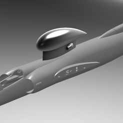 1.jpg Fichier STL Lockheed U-2 Dragon Lady Senior Span/Spur Pod・Design à télécharger et à imprimer en 3D, Blackbirdkinetics
