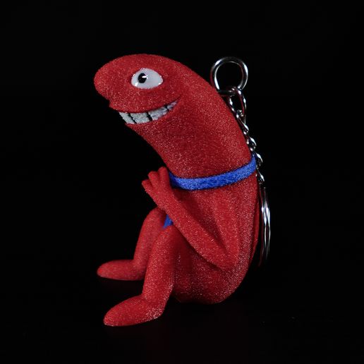 🗝️ ALLAN - Smiling Friends Inspired Keychain・ OBJ File for 3D printing ...