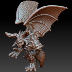 demon2.jpg Archivo STL gratis Demonio alado・Modelo de impresión 3D para descargar