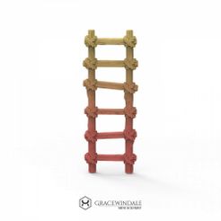 1000X1000-Gracewindale-ladder.jpg STL-Datei Leiter kostenlos・3D-Druck-Modell zum herunterladen