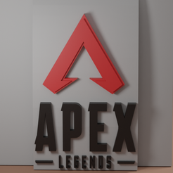 Apexlogo.png Fichier STL gratuit LOGO des légendes d'Apex・Design pour imprimante 3D à télécharger