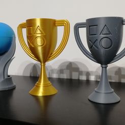 IMG_20201212_224345.jpg STL file Playstation 5 trophies COMPLETE KIT!・Design to download and 3D print