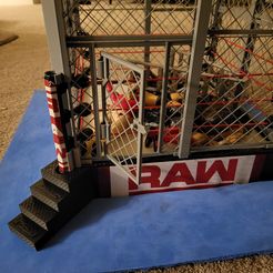 WWE5.jpg WWE Steel Cage - compatible with WWE Superstars Ring - awesome model