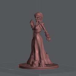 reine-2.png Файл STL статуэтка мертвой королевы・Модель для загрузки и печати в формате 3D
