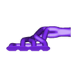 Exhaust R.stl Big Block Chevy engine for print 1/24 scale