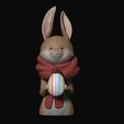 FirstEaster1.jpg Easter Rabbit with egg 3d digital file