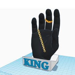 king-jewellery-hand-with-jewels.jpg Hand Jewelry Display Holder for Man King