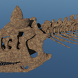 untitled2.png Череп карнотавра 30 см 3d печать 3d модель