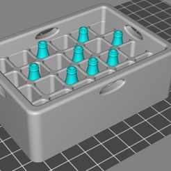 Capturar.jpg Free STL file Crate milk・3D print design to download