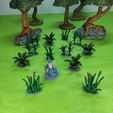 |W Neen i Sn Va ee Vegetation for 28mm scatter terrain