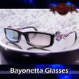 Bayonetta Glasses - Очки Байонетты