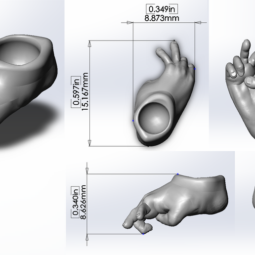 Simian-Feet-Peace-Render-00.png Figma-Compatible Monkey Feet