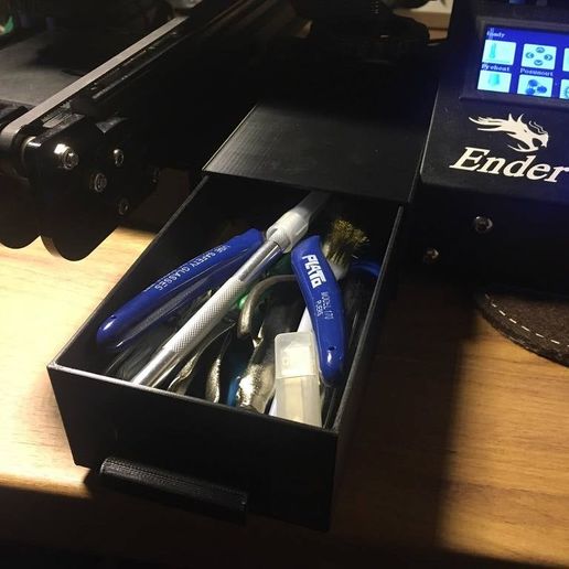 Download free STL file Drawer box Ender 3 • 3D printer template ・ Cults