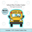 Etsy-Listing-Template-STL.png School Bus Cookie Cutter | STL File