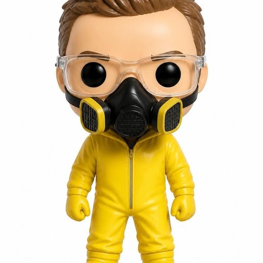 Jesse Pinkman Hazmat Figure AI