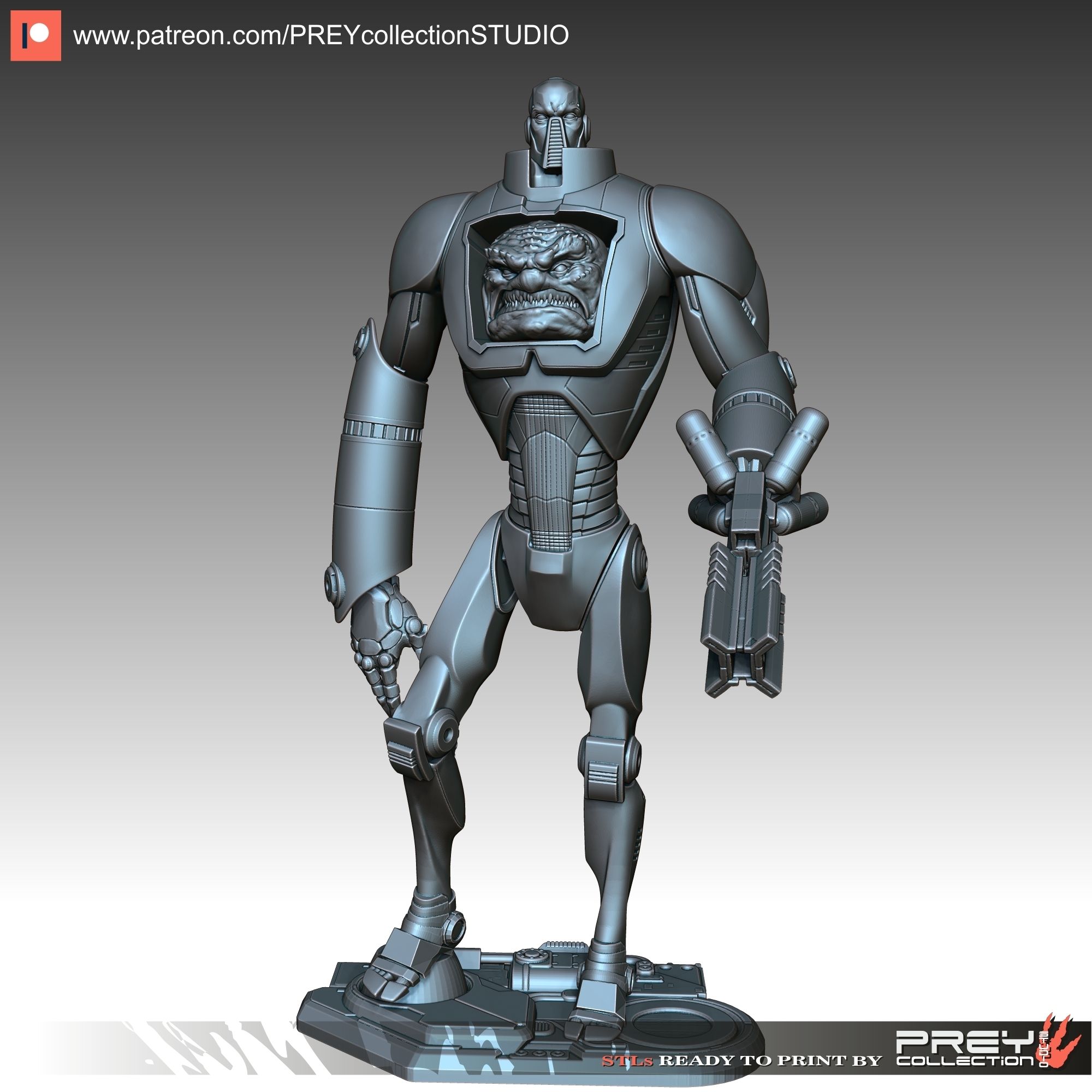 157.jpg 3D file KRANG 1-10 SCALE・Template to download and 3D print, PREYcollectionSTUDIO