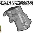 TIPX_TIP98_B.jpg Tippmann TiPX to tippmann 98 Mag Adapter down