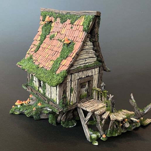 Wood House 3D model