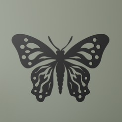 Moth-2.png Fichier STL Art mural Moth・Modèle à télécharger et à imprimer en 3D