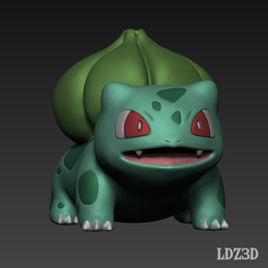 STL file Bulbasaur - Cannabis - Marijuana・Template to download and 3D  print・Cults