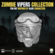 12.png Viper Zombie Collection fan art inspired by GI Joe Characters