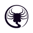 facehugger.stl STL file 2D Silhouette/Stencil Facehugger・3D print design to download