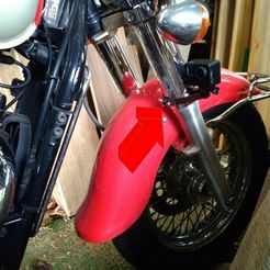 IMG_20170509_151818.jpg Descargar archivo 3D gratis Soporte GoPro 70 mm para Moto・Modelo para la impresora 3D