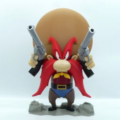 yosemite-front1.jpg Бесплатный 3D файл Йосемитский Сэм・3D-печатный дизайн для скачивания