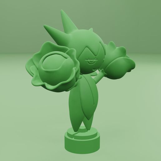 Roselia7.jpg Pokemon nº 315, 406, 407 Roselia, Budew, Roserade