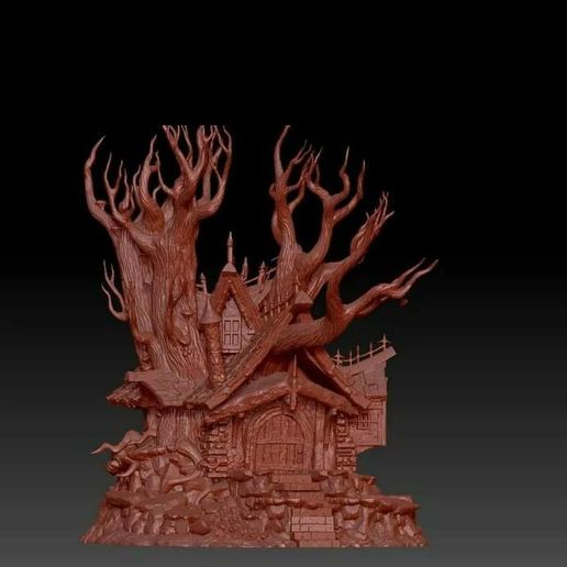 RHOSGOBEL-IV-Albert-Boada.jpg HERR DER RINGE RHOSGOBEL Haus Radagast