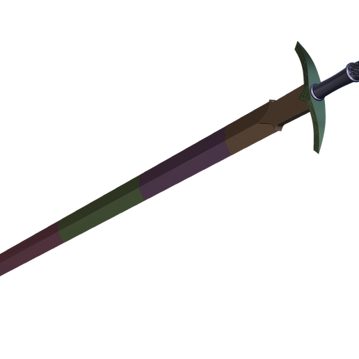 render.png Witch King Sword Lord of the Rings LOTR Replica Prop Blade Cosplay