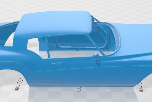 🚗 Buick Riviera Coupe 1971 Printable Body Car・ 3D File for 3D printing ...