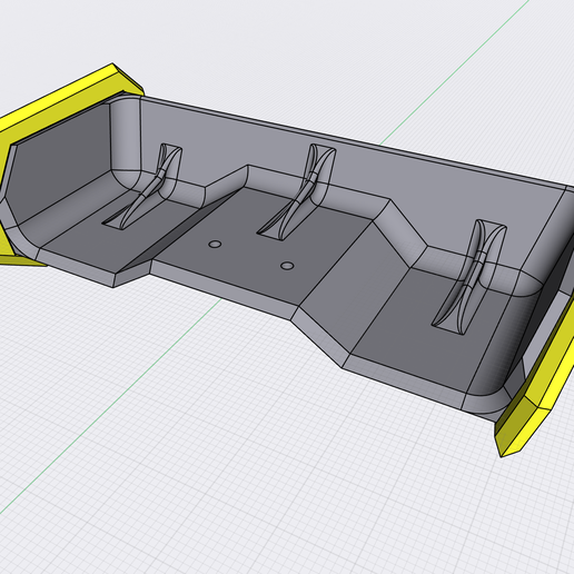 Losi Mini-B Wing 3D model