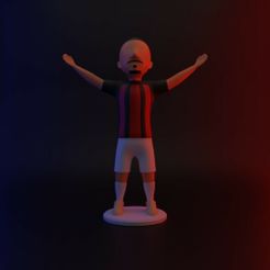 Ibrahimovicjpg.jpg Zlatan Ibrahimovic (AC MILAN) 3D PRINTABLES