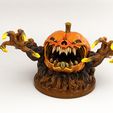 THINGIVERSE.jpg Descargar archivo STL gratis CALABAZA DE HALLOWEEN・Modelo para la impresora 3D