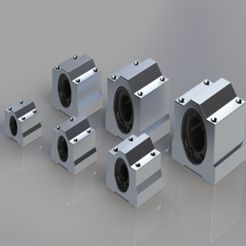 SCS_UU_1.JPG Archivo 3D gratis Blocchi cuscinetti lineari - Bloque de rodamientos lineales SCS6UU - SCS8UU - SCS10UU - SCS12UU - SCS16UU - SCS20UU・Diseño imprimible en 3D para descargar
