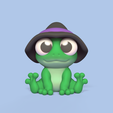 Cod1383-FrogWitchHat1-1.jpg Frog Witch Hat