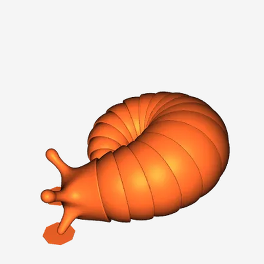 Slug 3D model