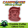 Over 1 =m fl Cookie Cutter Clifford Yuma CLIFFORD YUMA COOKIE CUTTER / CAPTAIN TSUBASA