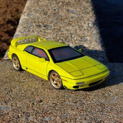 Esprit-Front.jpg STL file 95 Esprit V8 Body Shell (Xmod and MiniZ)・Model to download and 3D print