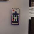IMG_20220522_172641468.jpg Remote Control Wall Mount // Support for remote control of LED lights, audio, etc.