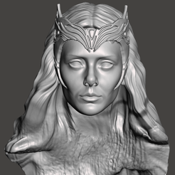 Scarlet Witch Headpiece – 3Demon - 3D print models download