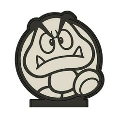 1.jpg Lámpara LED Super Mario (Gumba)