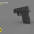 render_scene-(2)-main_render.643.jpg SIG Sauer P250 pistol Low-poly