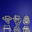 all_001.png 6 HALLOWEEN CATS - COOKIE CUTTERS