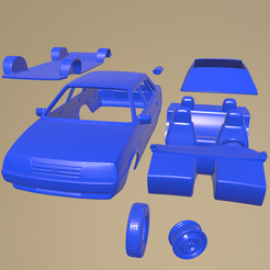 e09_005.png STL file VAZ Lada 21099 1990 Printable Car In Separate Parts・Model to download and 3D print