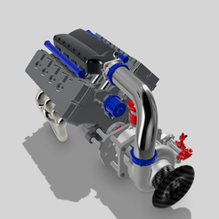 IMG_3715.png Fichier STL Coyote Procharged MMR Billet avec carter sec・Modèle imprimable en 3D à télécharger