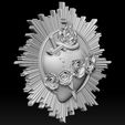 A16.jpg Model of the Immaculate Heart of Mary 2 3D print mode